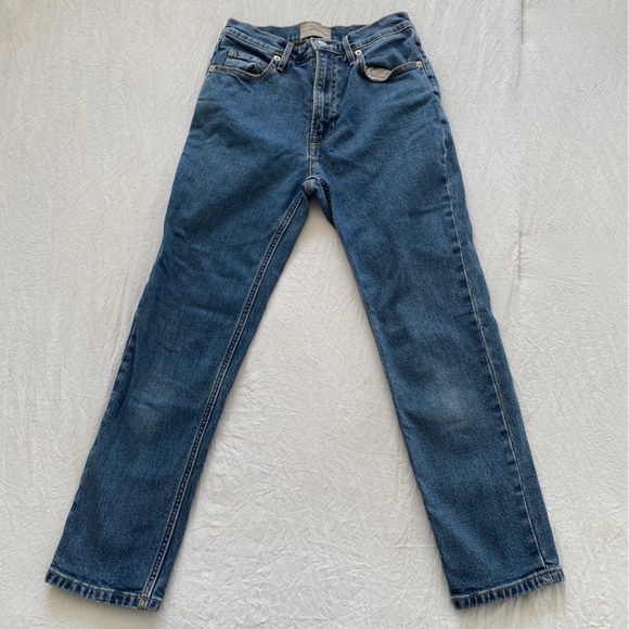 Everlane Denim - Everlane straight blue ankle jeans women size 27